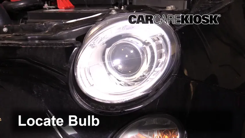 2013 Fiat 500 Abarth 1.4L 4 Cyl. Turbo Lights Headlight (replace bulb)